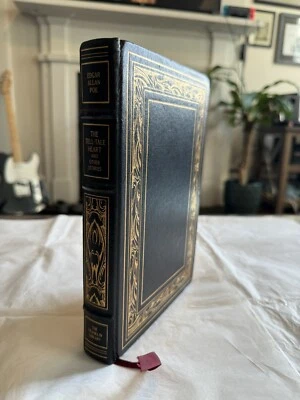FRANKLIN LIBRARY The Tell Tale Heart And Other Stories 1984 Poe LEATHER VGOOD Foto 1 de 4