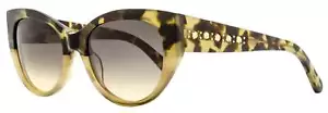 Swarovski Katzenauge Sonnenbrille SK0372 56F beige Havanna 53 mm - Bild 1 von 2