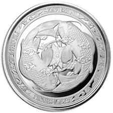 2023 Fiji Koi Fish 1 oz Silver Coin - In Capsule