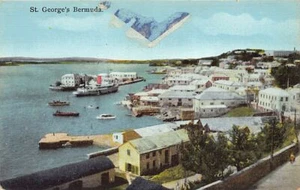 Bermuda - ST. GEORGE'S - Bird's eye view - Publ. Robertson's Drug Store 17 - Picture 1 of 2