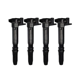Motorcraft OEM Set of 4 Driver Left Ignition Coils For Ford F-250 F-350 SD V8 - Picture 1 of 1