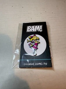 Vintage BAM! Box Helga Geraldine Pataki Exclusive Enamel Pin Limited Collection - Picture 1 of 2