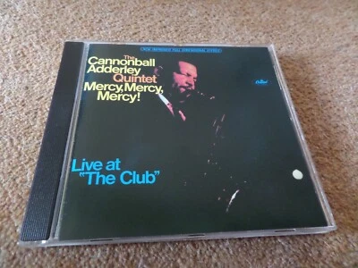 CD ALBUM THE CANNONBALL ADDERLEY QUINTET MERCY MERCY MERCY Foto 1 de 2