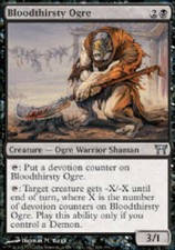 BLOODTHIRSTY OGRE Champions of Kamigawa MTG Magic the Gathering Cards DJMagic