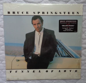 Bruce Springsteen Tunnel Of Love lp, 1987,SHRINK,HYPE STICKER,NO HOLE MARKS,NM - Picture 1 of 7