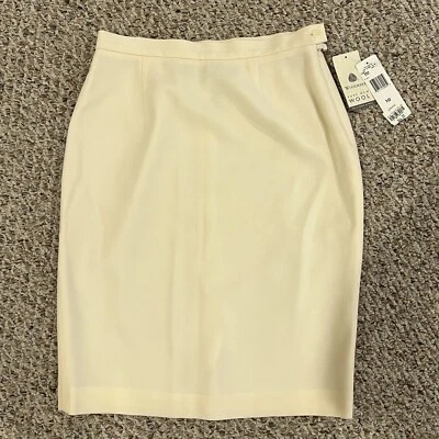 Jones Wear Falda Mujer Lana Hasta la Rodilla Talla 10 Nueva Foto 1 de 4