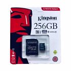 2 x Kingston Micro SD Card 256GB TF Class 10 SDHC SDXC Memory Card Adaptor