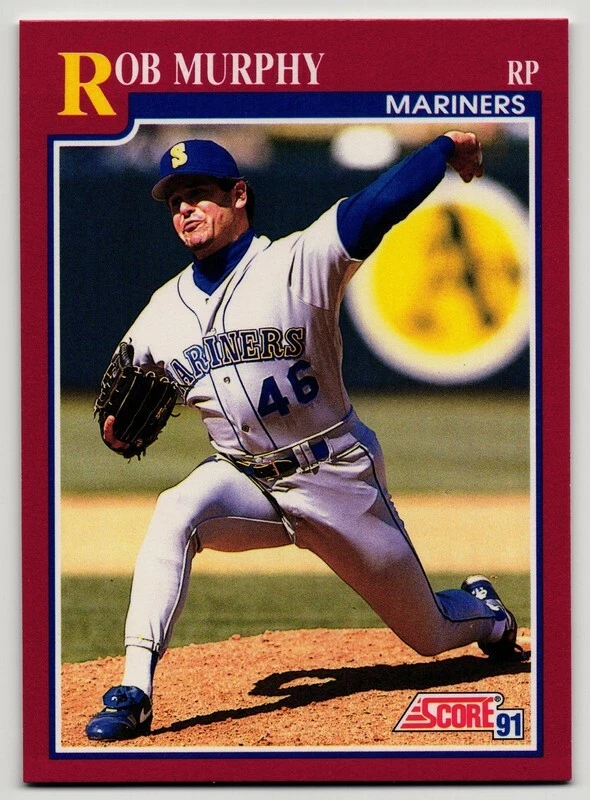 1991 Score Rookie/Traded #33T Rob Murphy - Image 1 of 2