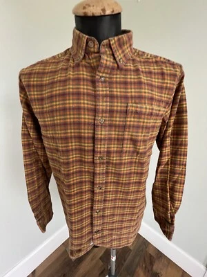 Camisa de franela con botones Mountain Khakis manga larga a cuadros para hombre talla mediana” Foto 1 de 4