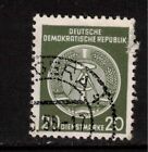 East Germany DDR GDR 1955 SG EO212 20pf olive-green Official Used