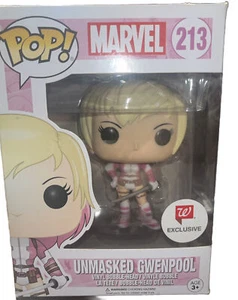 Funko Pop! Marvel #213 Desenmascarado Gwenpool Bobble-Head Walgreens Exclusivo ¡Nuevo! - Imagen 1 de 6