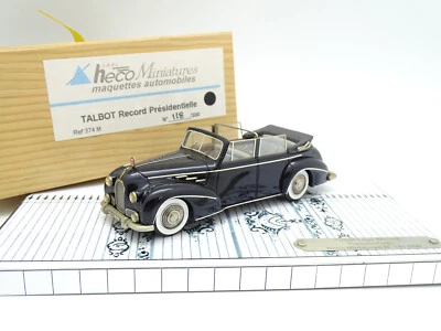 Héco Modelle 1/43 - Talbot Lago Record Cabriolet Präsidentielle 1950 - Bild 1 von 3