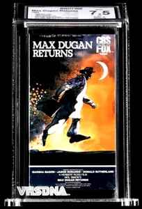SUTHERLAND &BRODERICK DEBUT IN 1983 MAX DUGAN RETURNS NEW SEALED VHS BECKETT 7.5 - Picture 1 of 5