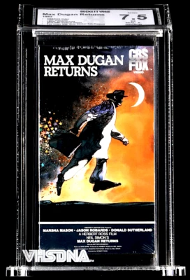 SUTHERLAND &BRODERICK DEBUT IN 1983 MAX DUGAN RETURNS NEW SEALED VHS BECKETT 7.5 - Image 1 of 4