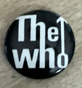 DE COLECCIÓN THE WHO 1" INSIGNIA BOTÓN PINBACK UK ROCK MOD - Imagen 1 de 2