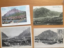 lotto 4 cartoline lecco