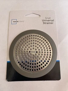 Mainstays Small Universal Shower And Sink Strainer 3-12” Stainless Steel - Picture 1 of 2