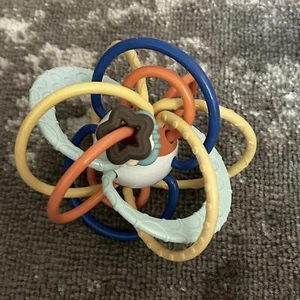 Manhattan Toy Co Pastel Colored Teether Ball Rattle (NEW) - Picture 1 of 1
