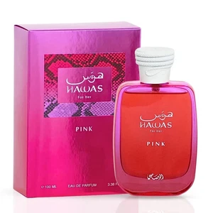 Hawas Pink For Her Eau de Parfum Spray 100ml (3.4 oz) by Rasasi - Picture 1 of 3