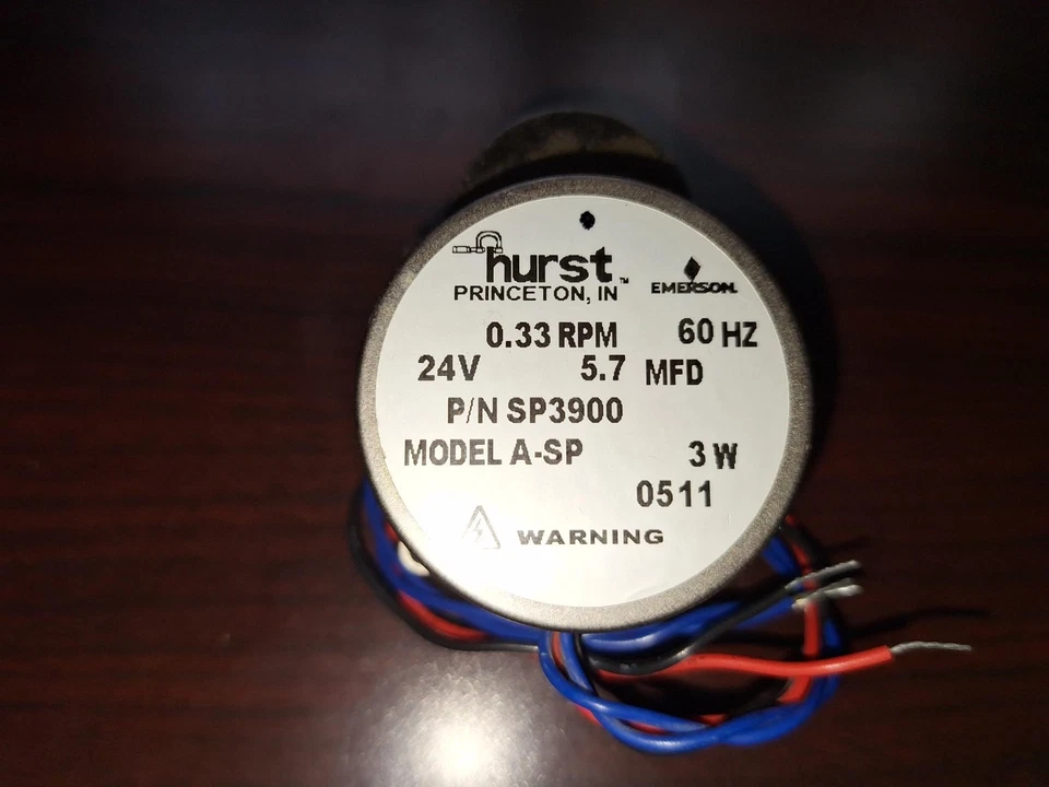 Hurst SP3900 Imán Permanente 24 VAC Motor A-SP, (Nuevo 2/3) Foto 1 de 2
