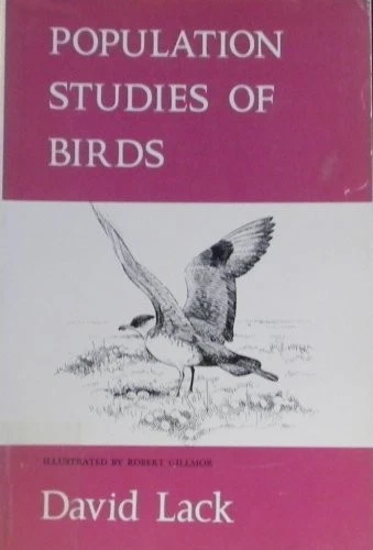 POPULATION STUDIES OF BIRDS By David Lack & Robert Gillmor - Image 1 of 1