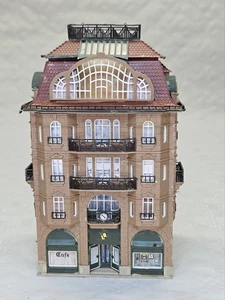 VOLLMER 23576 H0 CAFETERÍA Y CASA DE PUEBLO terminado de construir VINTAGE COLECCIONISTA MODELISMO FERROVIARIO  - Imagen 1 de 6