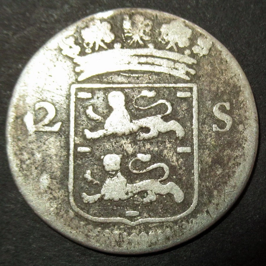 Certificate Authenticity 1727 Colonial New York Silver Lion Dime West Frisia Min - Image 1 of 4