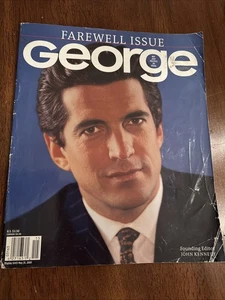 George Magazine Farewell Issue May 2001 JFK Jr John Kennedy Politics - Bild 1 von 12