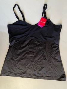 Cami convertibile Spanx Thinstincts 2X nuova $78 colore: molto nero - Foto 1 di 5