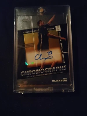 24-25 Topps Chrome NBA - NIC CLAXTON - AUTO Chromographs Autograph Card #C-NC - Image 1 of 2