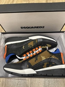 Dsquared2 Men's Sneaker Trainers Camouflage EU Size 43, UK Size Men 9 - Picture 1 of 5