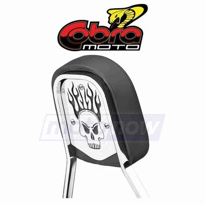Cobra Round Sissy Bar Insert for 2001-2006 Harley Davidson FLSTFI Fat Boy - ye - Imagem 1 de 4