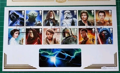 2015 Star Wars Benham FDC London W2 Pmk - Image 1 of 3