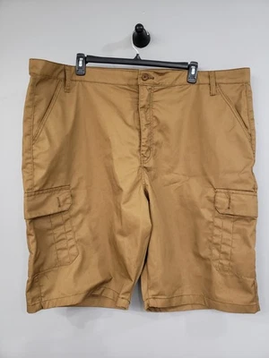 Huntington Beach Club Cargo Shorts Men's Size 48 Big & Tall. Khaki Cargo Denim  - Image 1 of 4