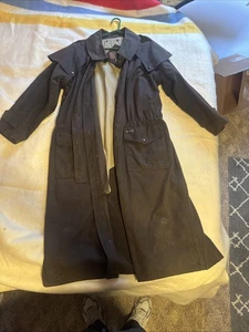 OUTBACK TRADING COMPANY Genuine Duster Coat Jacket Mens Size XL Oilskins - Picture 1 of 4