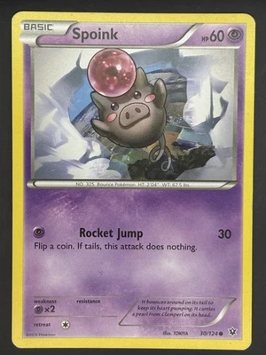 Spoink 30/124 Common Pokemon Fates Collide - Image 1 of 2