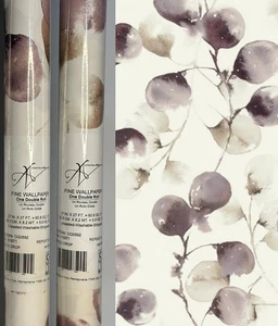 York Wallcoverings "Eucalyptus Trail" Wallpaper by Antonina Vella 2 Rolls OG0592 - Picture 1 of 5