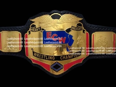 Nuevo cinturón de campeonato de lucha libre personalizado ECW Pennsylvania tamaño adulto 2 mm Foto 1 de 4