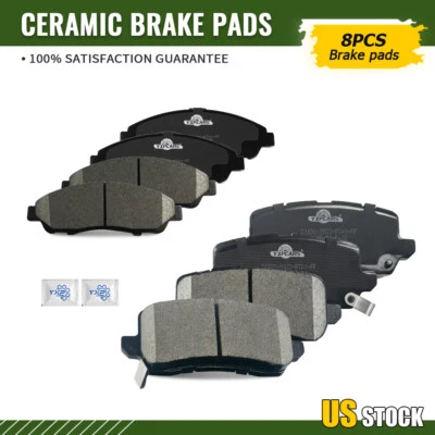 Комплект передних и задних керамических тормозных дисковых колодок для Acura RLX 2014–2020 - Изображение 1 из 4