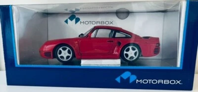 MOTORBOX (EXOTO) 1:18 Porsche 959 - Red 1986 (2500pcs) MTB00004 - Image 1 of 4