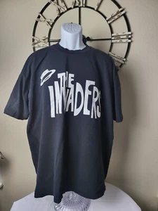 The Invaders Black Pro Club Label T-Shirt 2XL Made in the USA - Picture 1 of 4