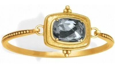 NUEVO CON ETIQUETASBrighton PRESENCIA PACÍFICA Brazalete apretado Oro Gris Cristal Brazalete Precio de venta sugerido por el fabricante 74 USD Foto 1 de 4