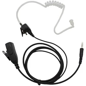 Cell Phone Earpiece Acoustic  Air Tube 3.5mm Anti-Radiation Earbuds Headphones  - Zdjęcie 1 z 5