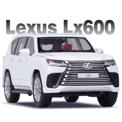 1:32 Diecast Lexus LX600 SUV Metal Car Model Toy Door Open Light Gift For Kid - Image 1 of 4