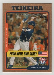 2005 Topps Update Gold #201 Mark Teixeira Rangers HRD BV$2.50 ####/2005 - Picture 1 of 1
