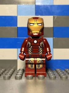 Lego Iron Man Mark 43 Minifigure 76032 Avengers Marvel Hero sh0167 sh167 Lot CMF - Picture 1 of 3