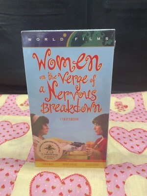 Women on the Verge of a Nervous Breakdown (VHS, 1999) Pedro Almodovar SEALED - Image 1 of 4