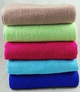 Paños Faciales Rosa Toallas Pequeñas 30cm x 30cm 100% Algodón 450gsm Pack de 6 - Imagen 1 de 1
