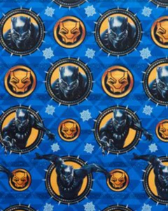 BLACK PANTHER WRAPPING PAPER FOLDED FLAT GIFT WRAP ANY OCCASION 60 SQUARE FEET - Picture 1 of 12