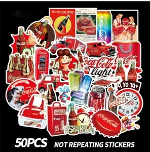 Aufkleber der Marke Coca Cola - Bild 1 von 3